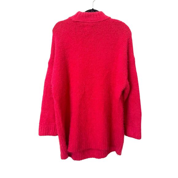 SHOW ME YOUR MUMU Timmy Fuzzy Knit‎ Tunic Pink Rose NWOT Medium - Picture 3 of 6